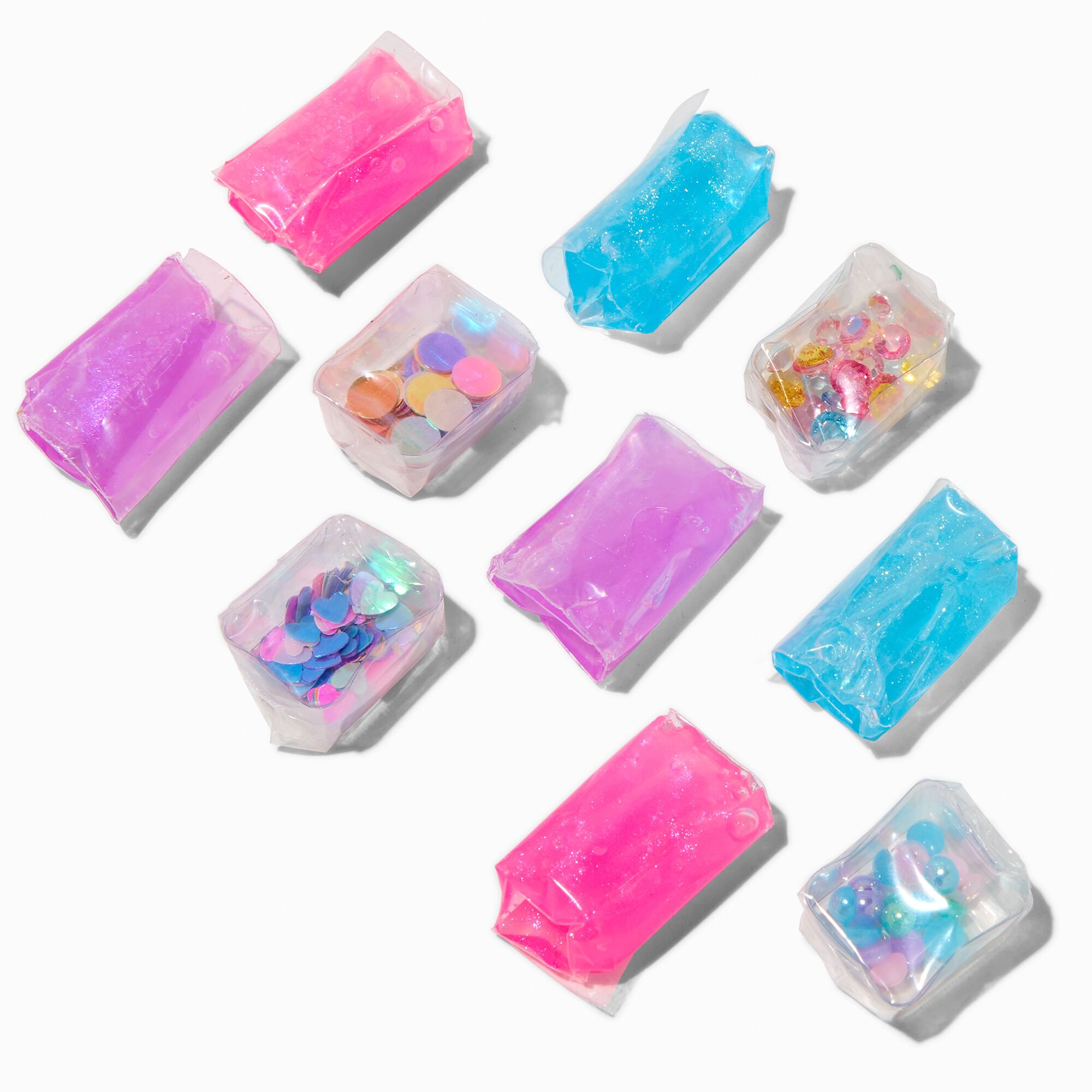 Claire's Exclusive Slime Vending Machine Kit - 10 Pack, Styles Vary,
