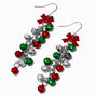 Pendantes lin&eacute;aires 6,5&nbsp;cm grelots de No&euml;l,