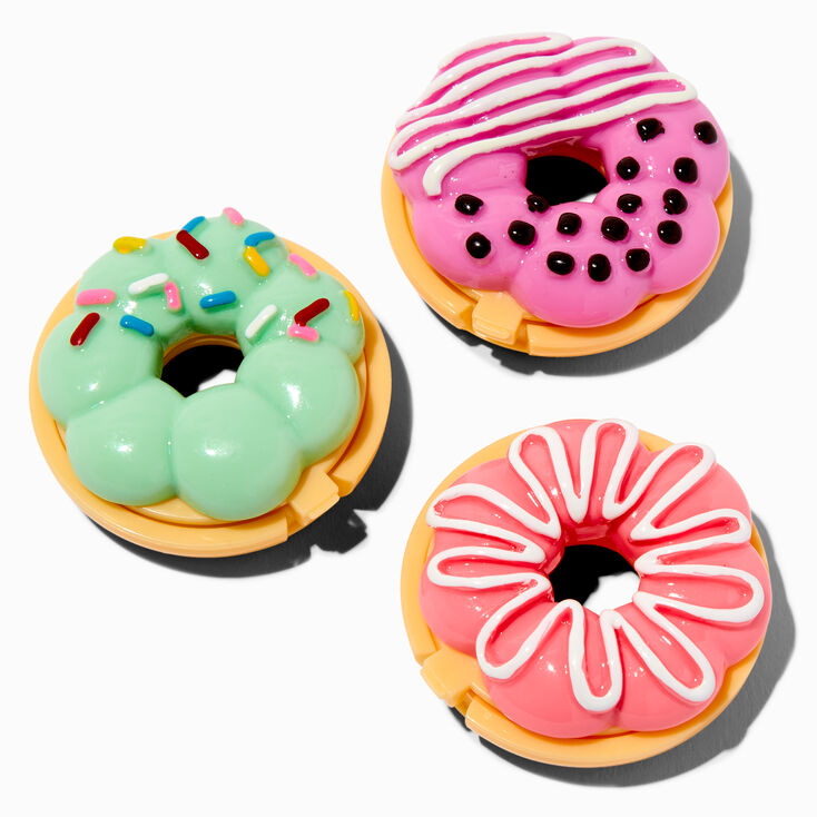 Mochi Donut Lip Gloss Set - 3 Pack ,