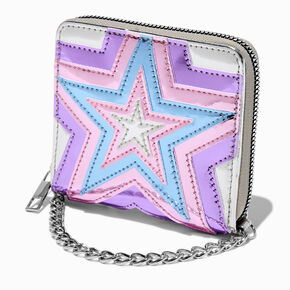 Pulsing Star Puffy Wristlet Wallet,