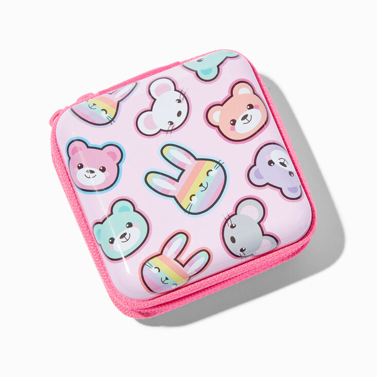 Claire&#39;s Club Critters Pink Mini Makeup Tin,