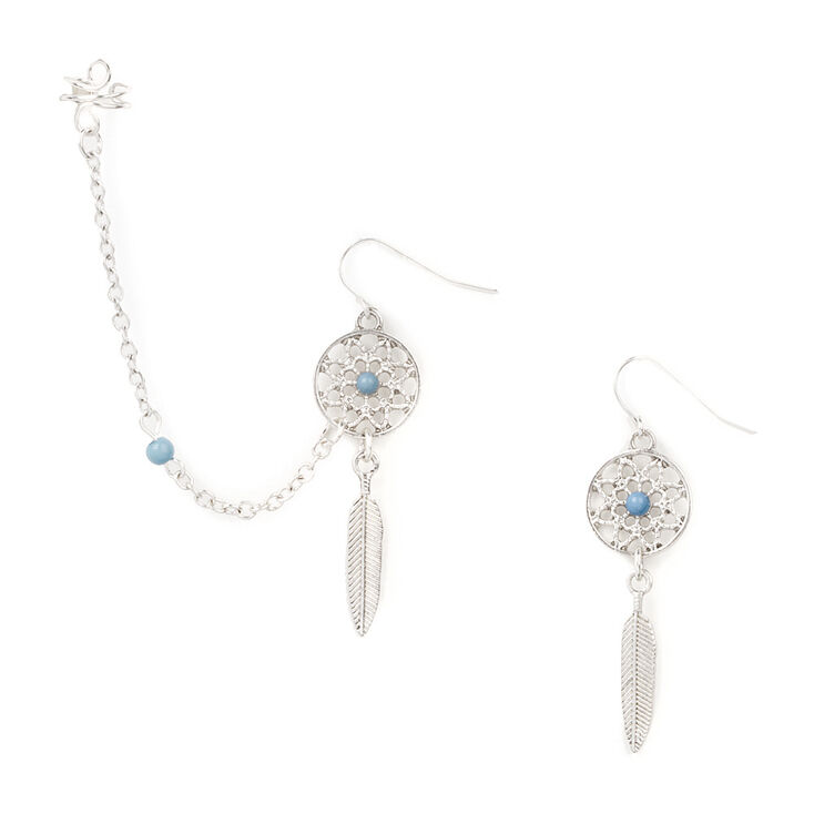 Dream Catcher Earrings And Chain Ear Cuff Claire's Impressive Dream Catcher Ear Cuff Dream Catcher Earrings And Chain Ear Cuff Claire's Impressive Dream Catcher Ear Cuff