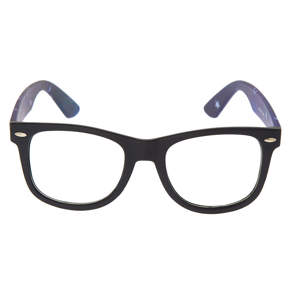 Cosmic Rubberized Retro Frames - Black,