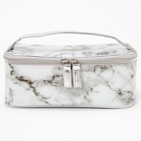 Black and White Marble Makeup Bag,
