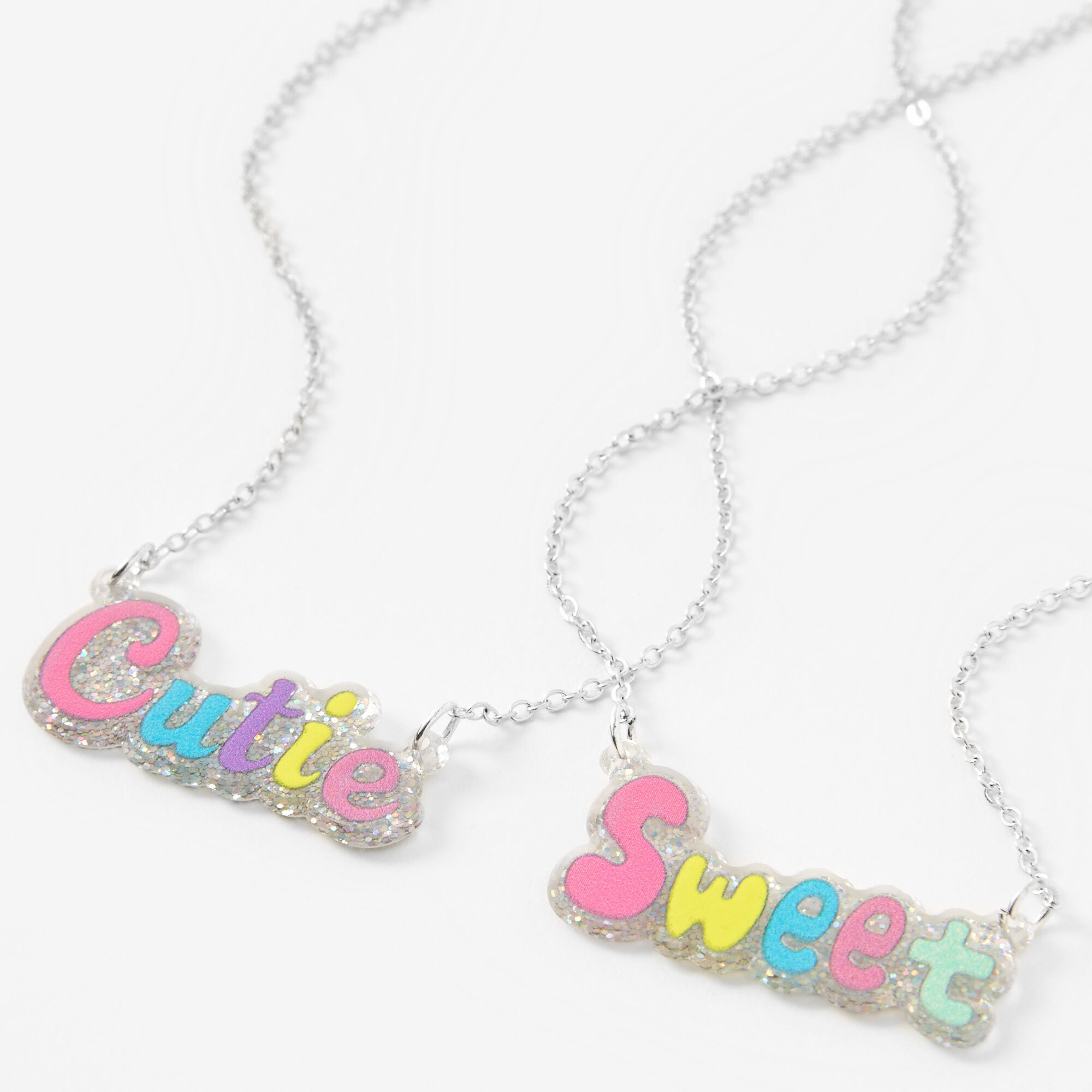 Valentine's Day Sweet Cutie 12" Pendant Necklaces - 2 Pack,