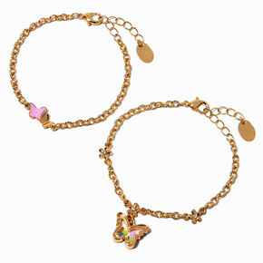 Shaker Butterfly Bracelet Set - 2 Pack,
