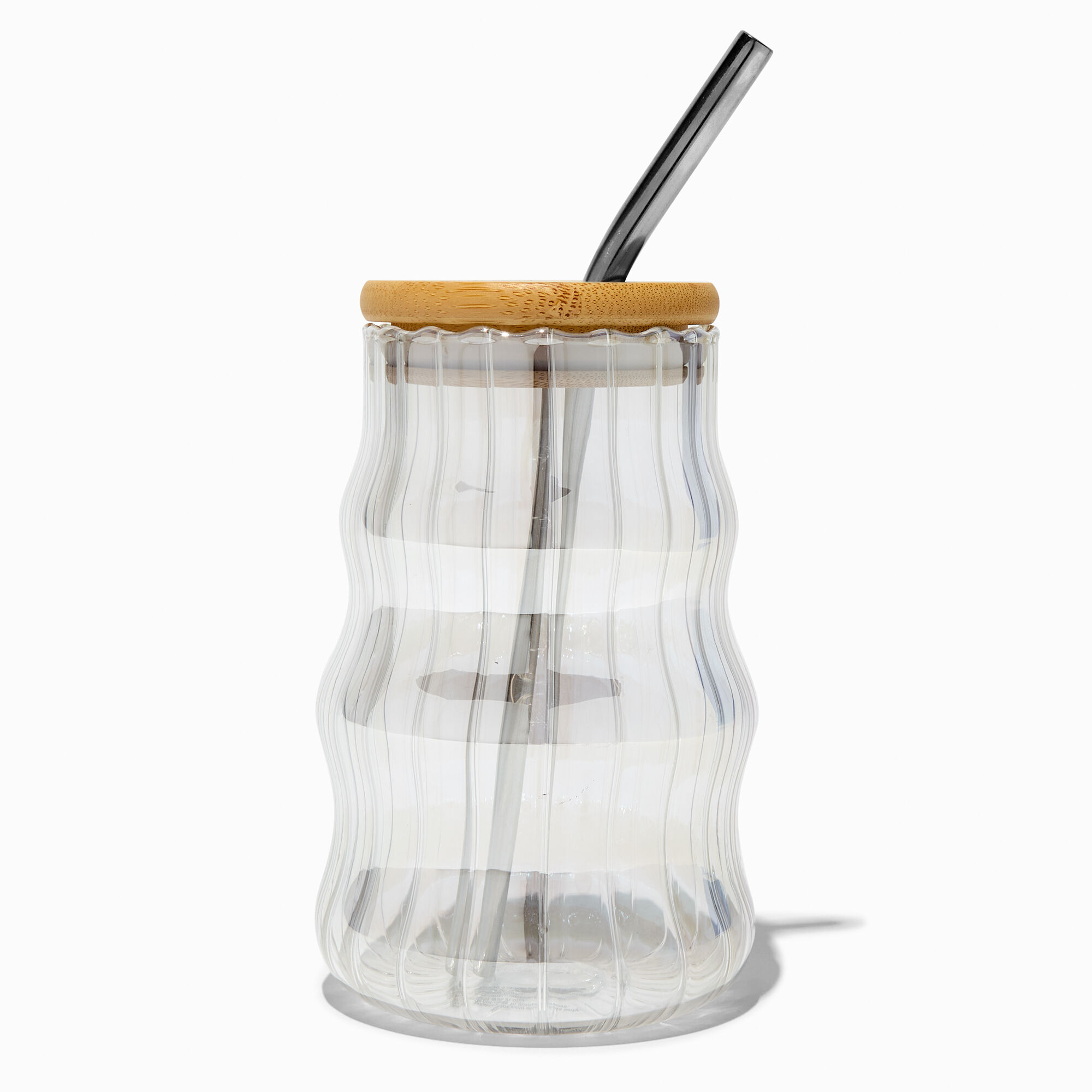 Wavy Holographic Glass Tumbler,