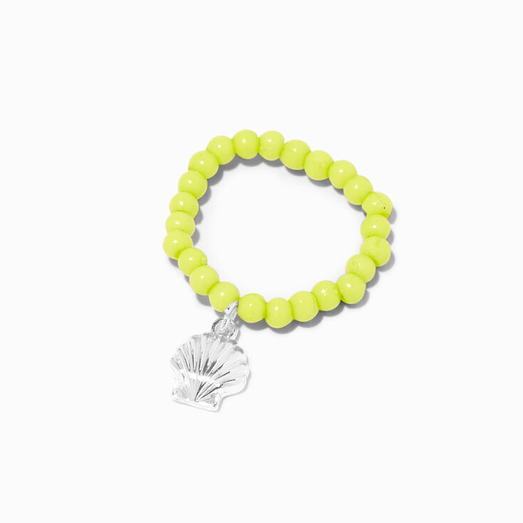 Claire&#39;s Club Sea Beaded Stretch Rings - 5 Pack,