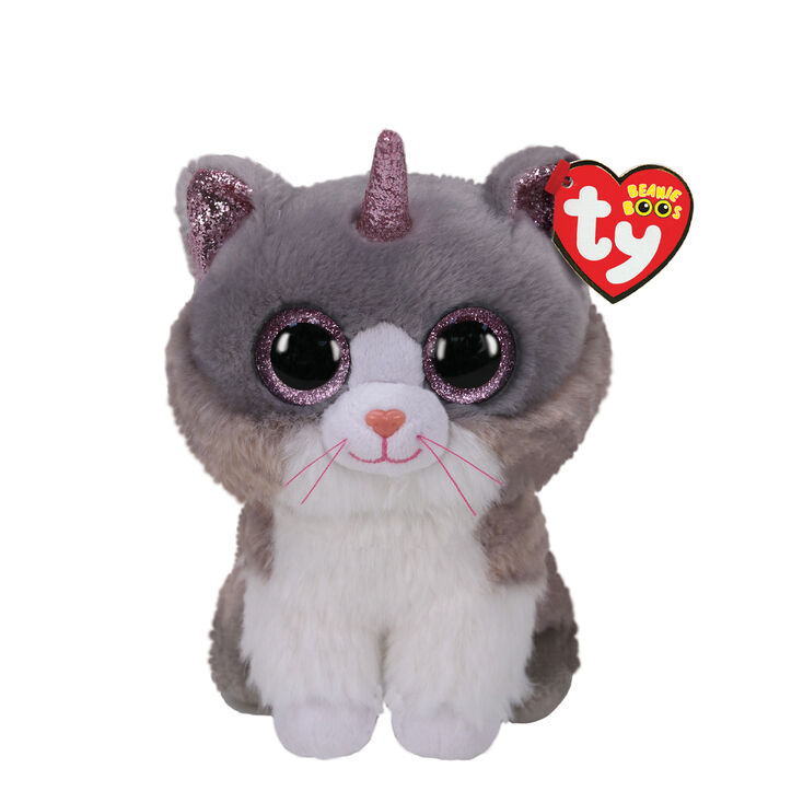 Claire's Petite peluche Asher le chat licorne Ty Beanie Boo