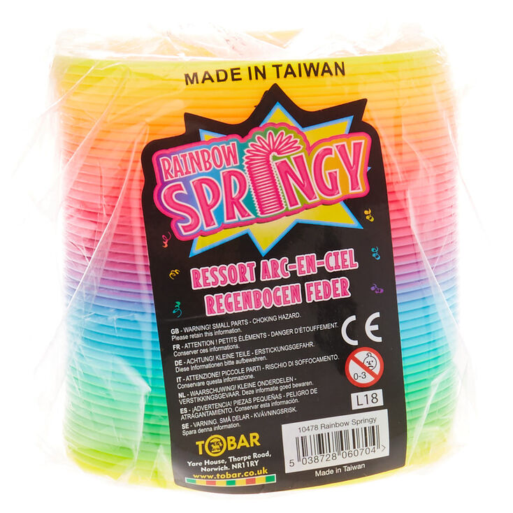 Mega Rainbow Springy Slinky,