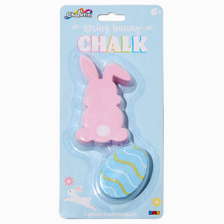 Chalkfiti&trade; Easter Spring Bunny Chalk Set - 2 Pack,
