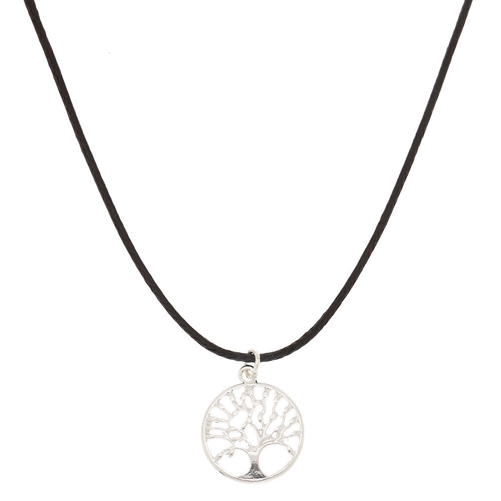 Silver Tree of Life Pendant Necklace,