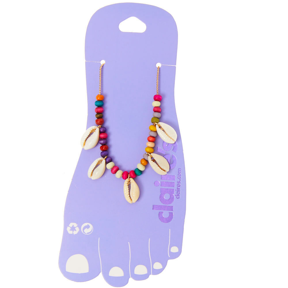 Claire's shell anklet top
