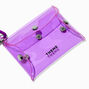 T H E M E x Claire&#39;s Purple Heart Keychain Pouch - 2 Pack,