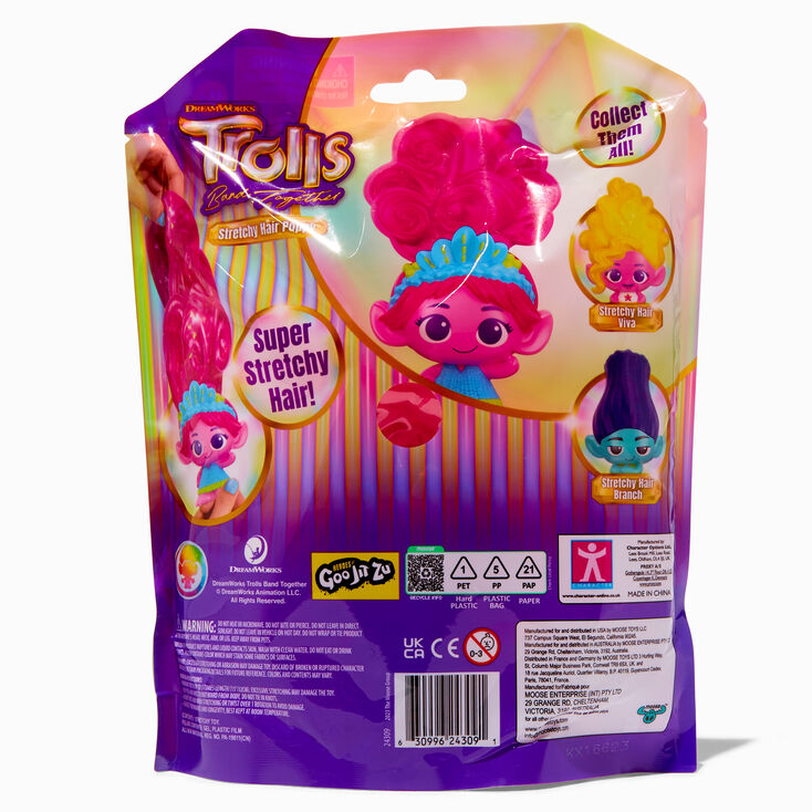 DreamWorks Trolls Band Together Figure with Squishy Stretchy Hair - Styles Vary,