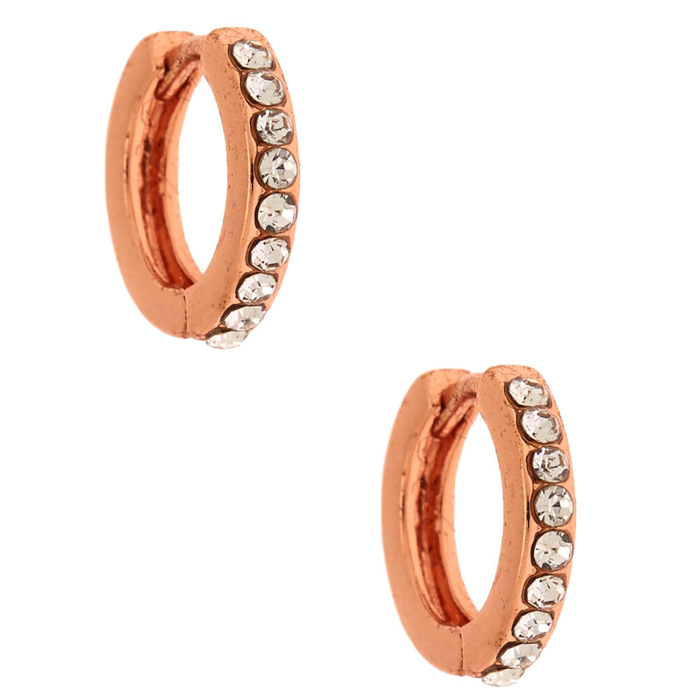 Rose Gold Earrings Hoops Online Hotsell, UP TO 53% OFF | www 