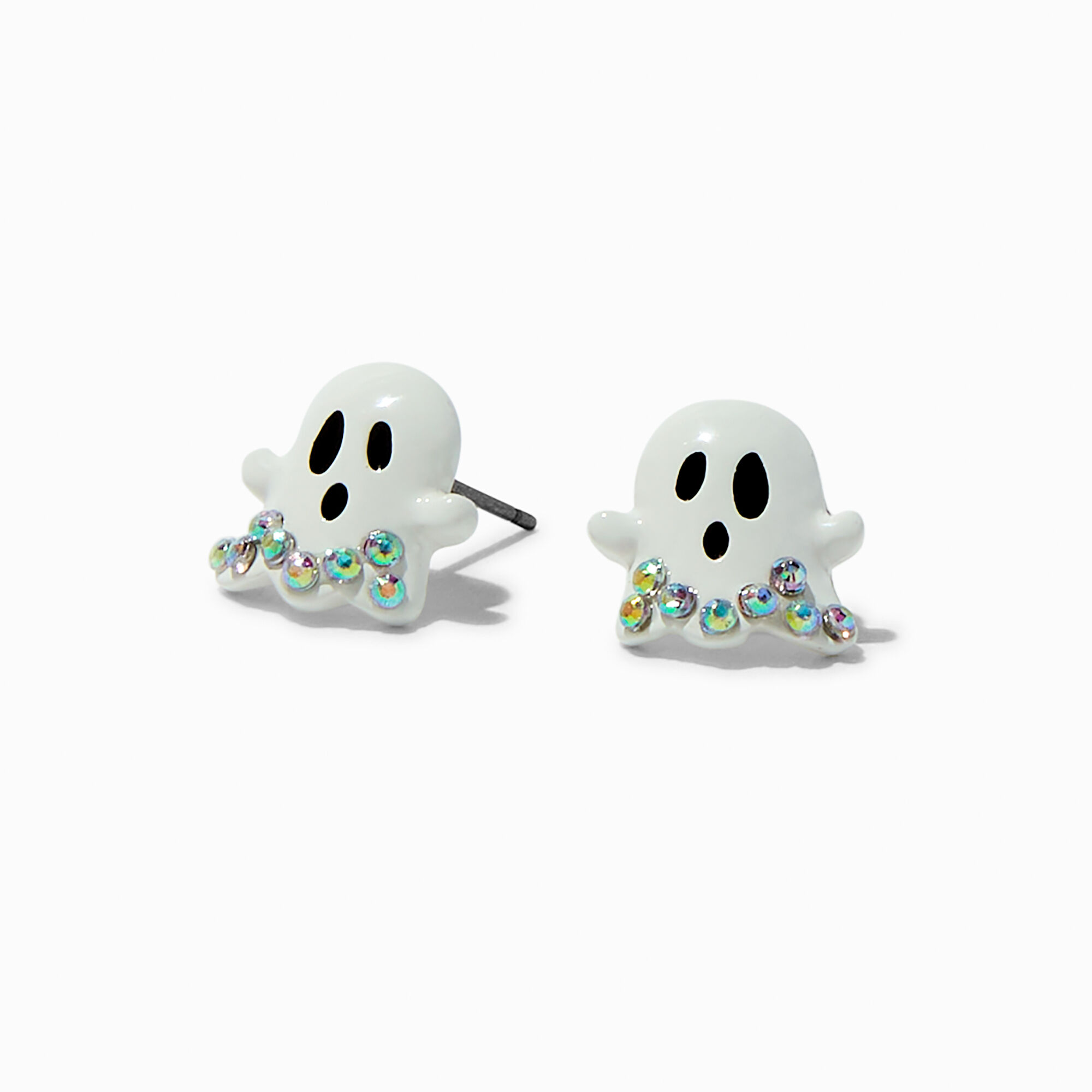 Embellished Ghost Stud Earrings,