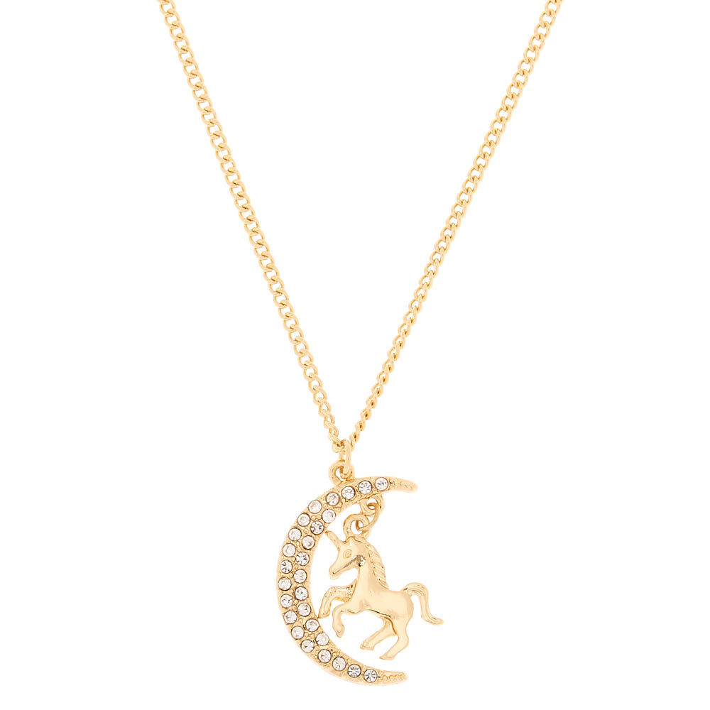 Majestic Celestial Unicorn Pendant Necklace
