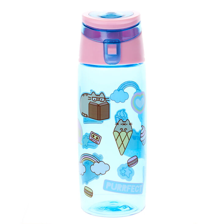 Team Pusheen Water Bottle Blue Claire S