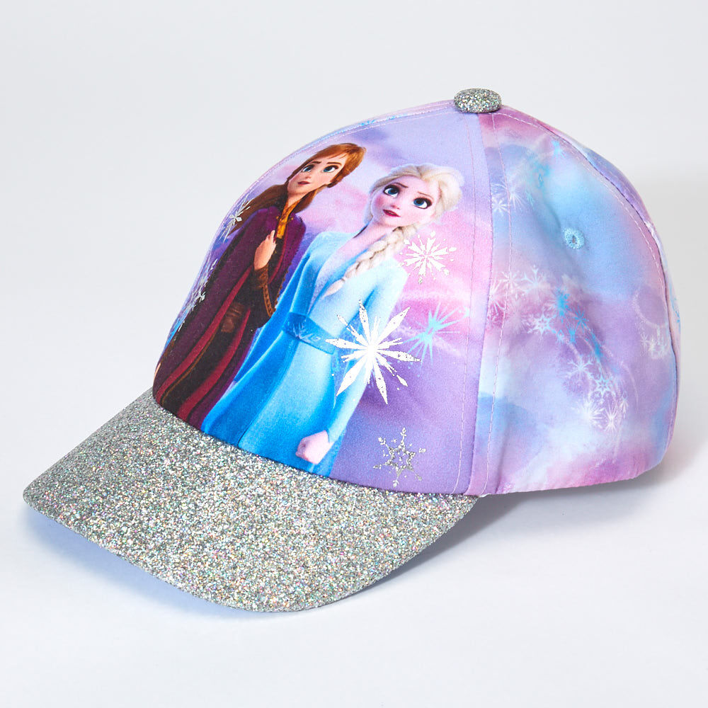 Disney Frozen 2 Elsa and Anna Baseball Cap Silver