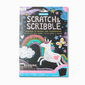 ooly&reg; Fantastic Friends Scratch &amp; Scribble Mini Kit,