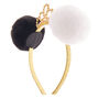 L.O.L. Surprise!&trade; Heartbreaker Spacebuns Headband &ndash; Black &amp; White,