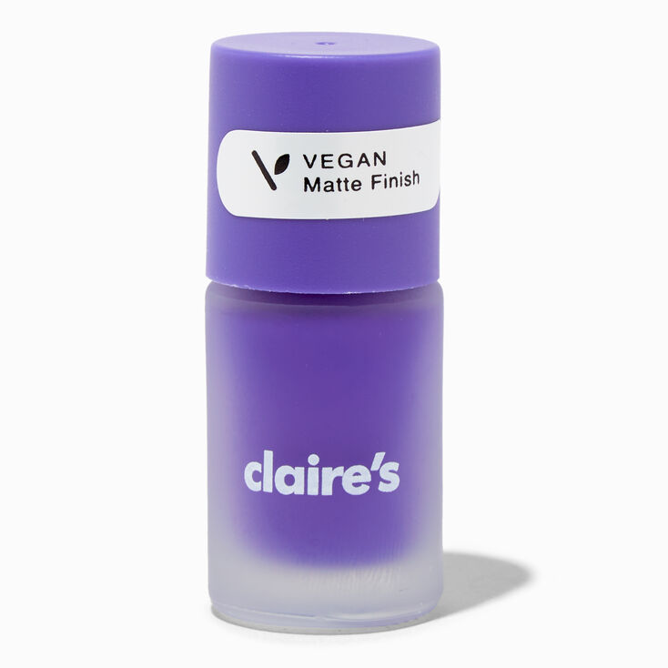 Vegan Matte Effect Nail Polish - Perwinkle,
