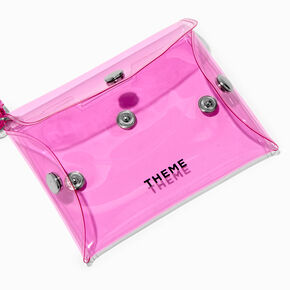 T H E M E x Claire&#39;s Pink Heart Keychain Pouch - 2 Pack,