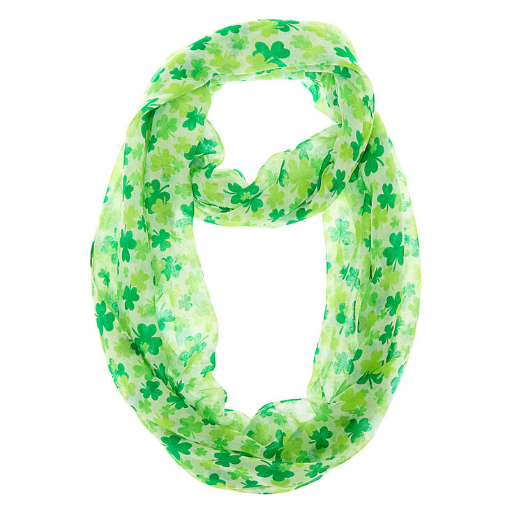 Shamrock Infinity Scarf - Green,