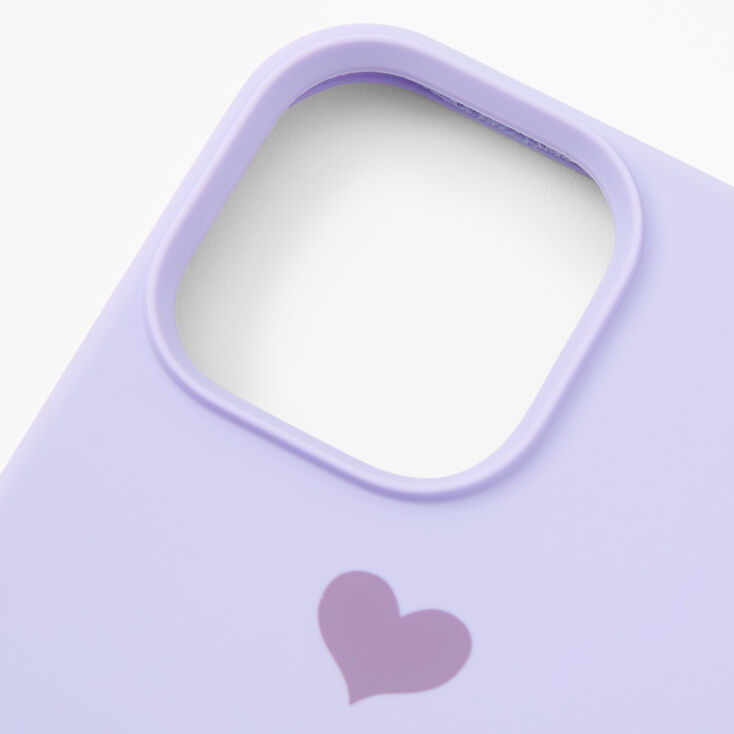 Lavender Heart Phone Case - Fits iPhone&reg; 13 Pro Max,
