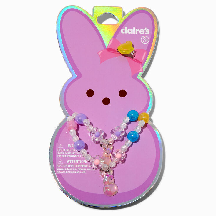 Easter Bunny Beaded Jewelry Set - 3 Pack,