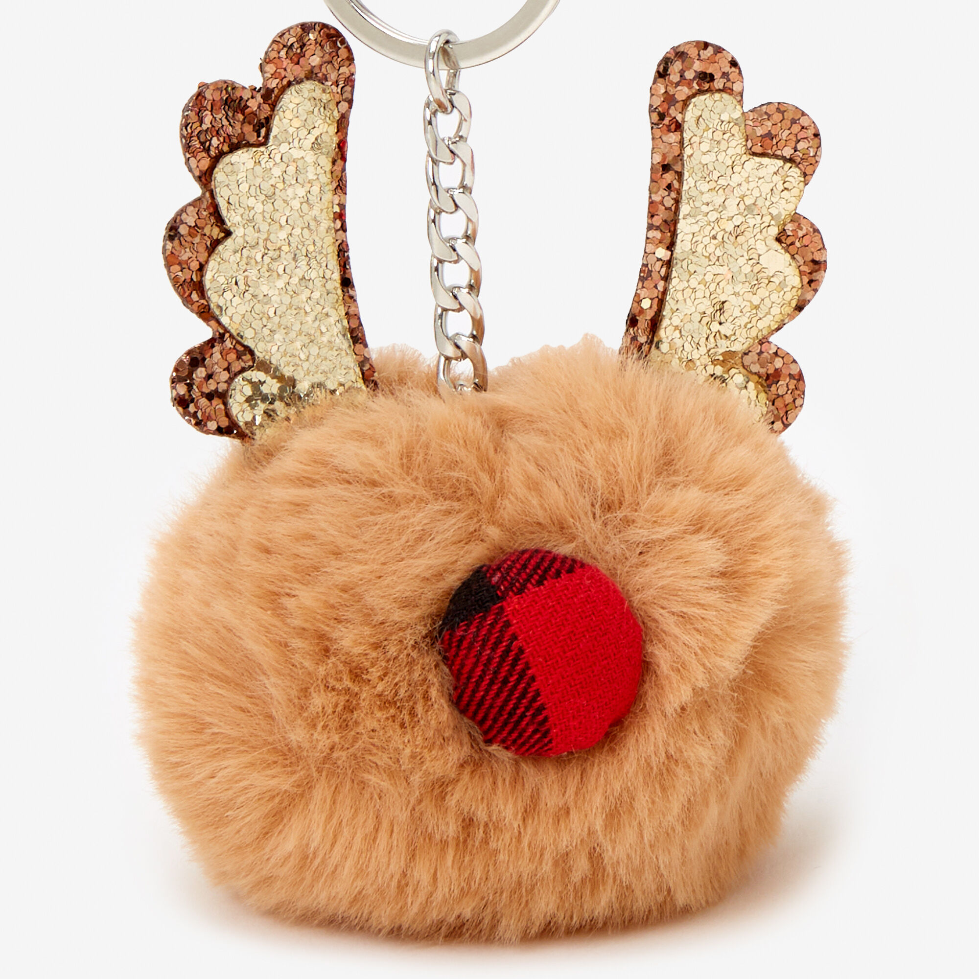 Porte-clés renne de Noël - Lot de 2,