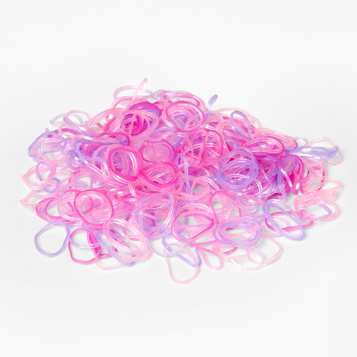 Claire&#39;s Club Mini Unicorn Purse Pink Hair Ties,