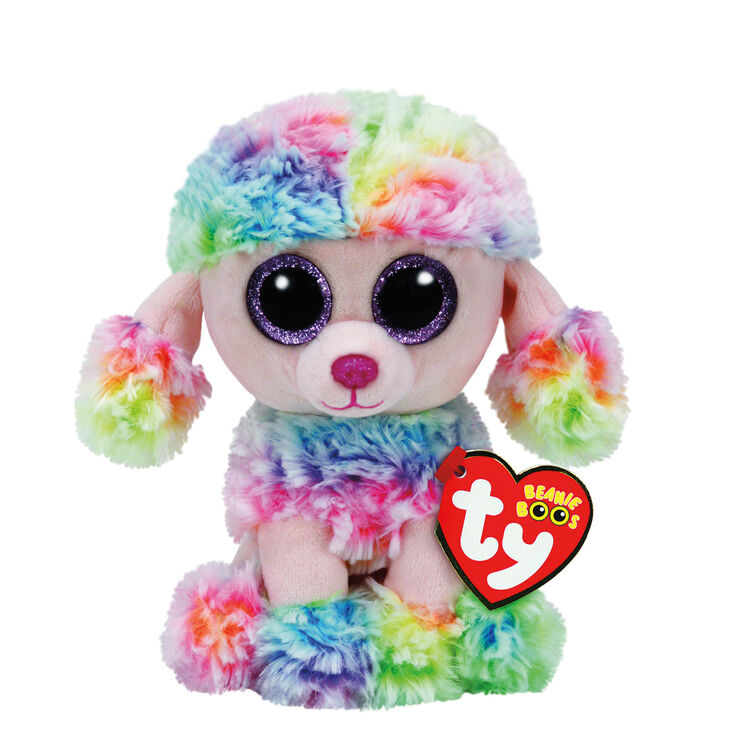 Ty Beanie Boo Small Poufy the Poodle Soft Toy,