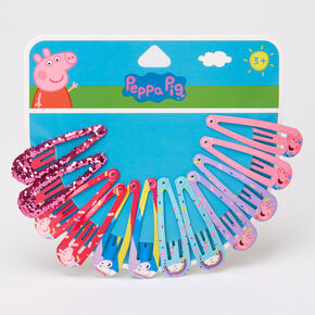 Peppa Pig&trade; Snap Hair Clips Wheel - 12 Pack,