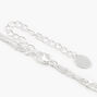 Silver Cubic Zirconia Textured Butterfly Jewelry Set - 2 Pack,