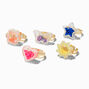 Claire&#39;s Club Rainbow Shaker Mixed Rings - 5 Pack,
