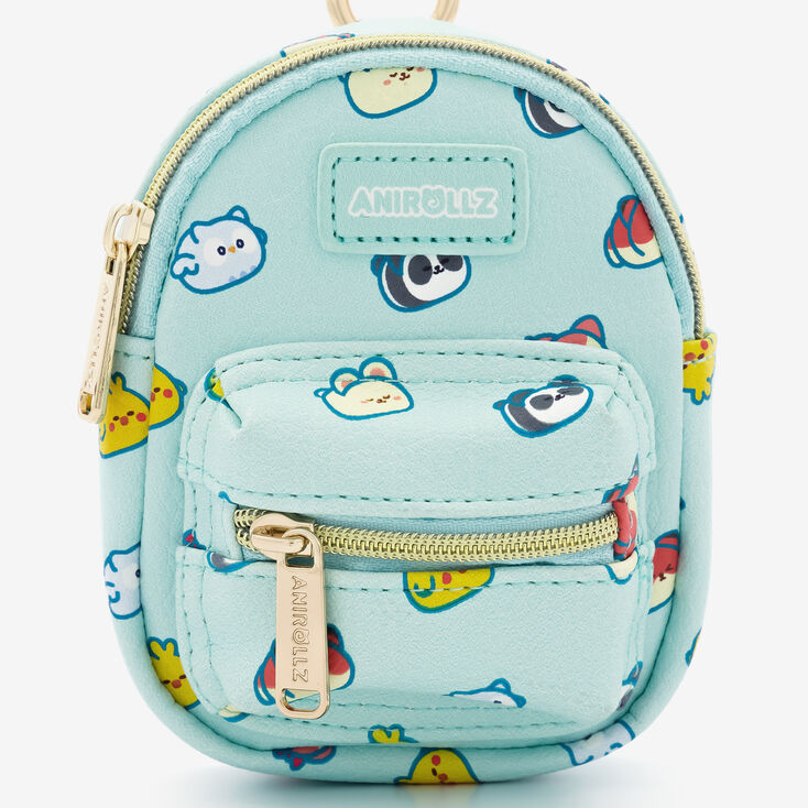 Anirollz&trade; Mini Backpack Keyring - Blue,