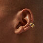 Gold Open Heart Ring,