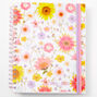 Pink, Purple &amp; Yellow Pressed Flower 2021-2022 Planner,