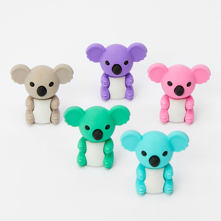 Claire's Gommes koala - Lot de 5