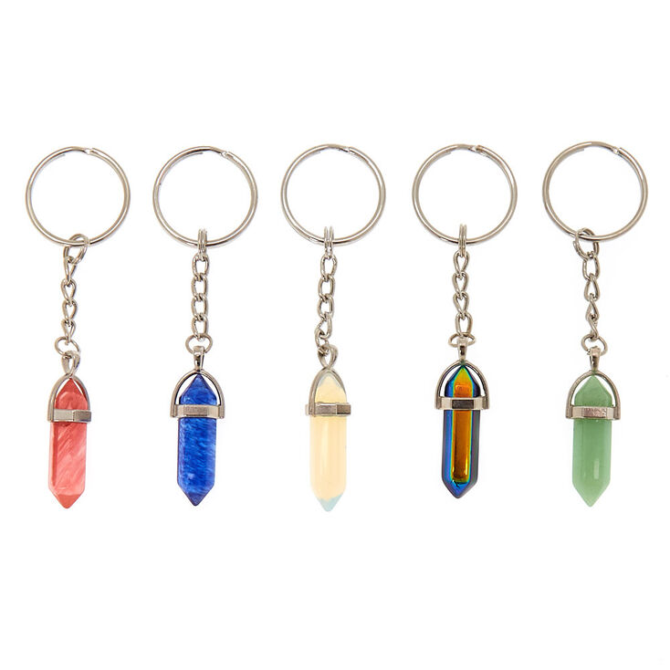 Best Friends Mystical Gem Keychains - 5 Pack,