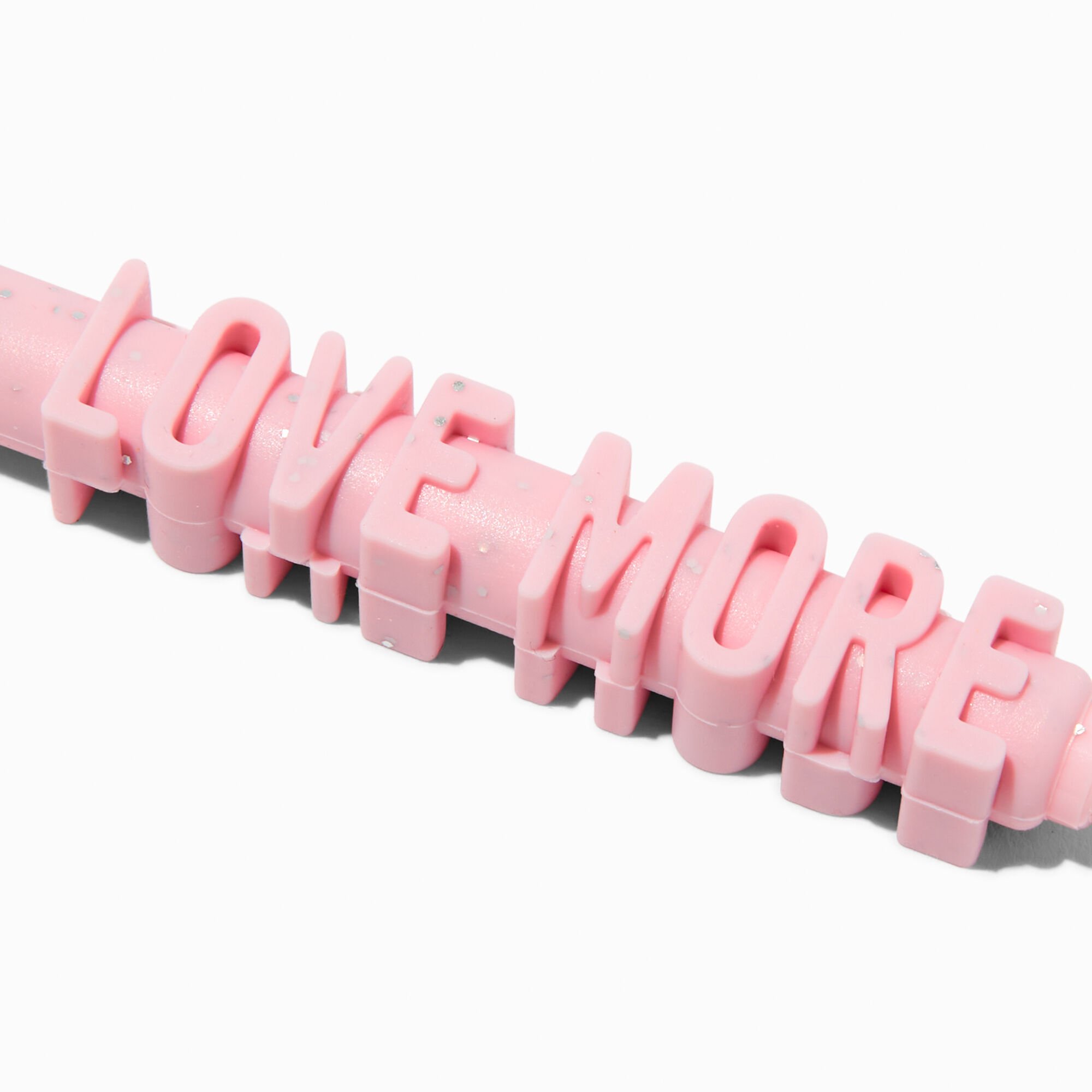 "Love More" 3D Pink Pen,