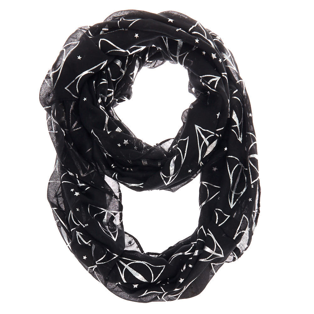 Harry Potter™ Deathly Hallows Infinity Scarf - Black,