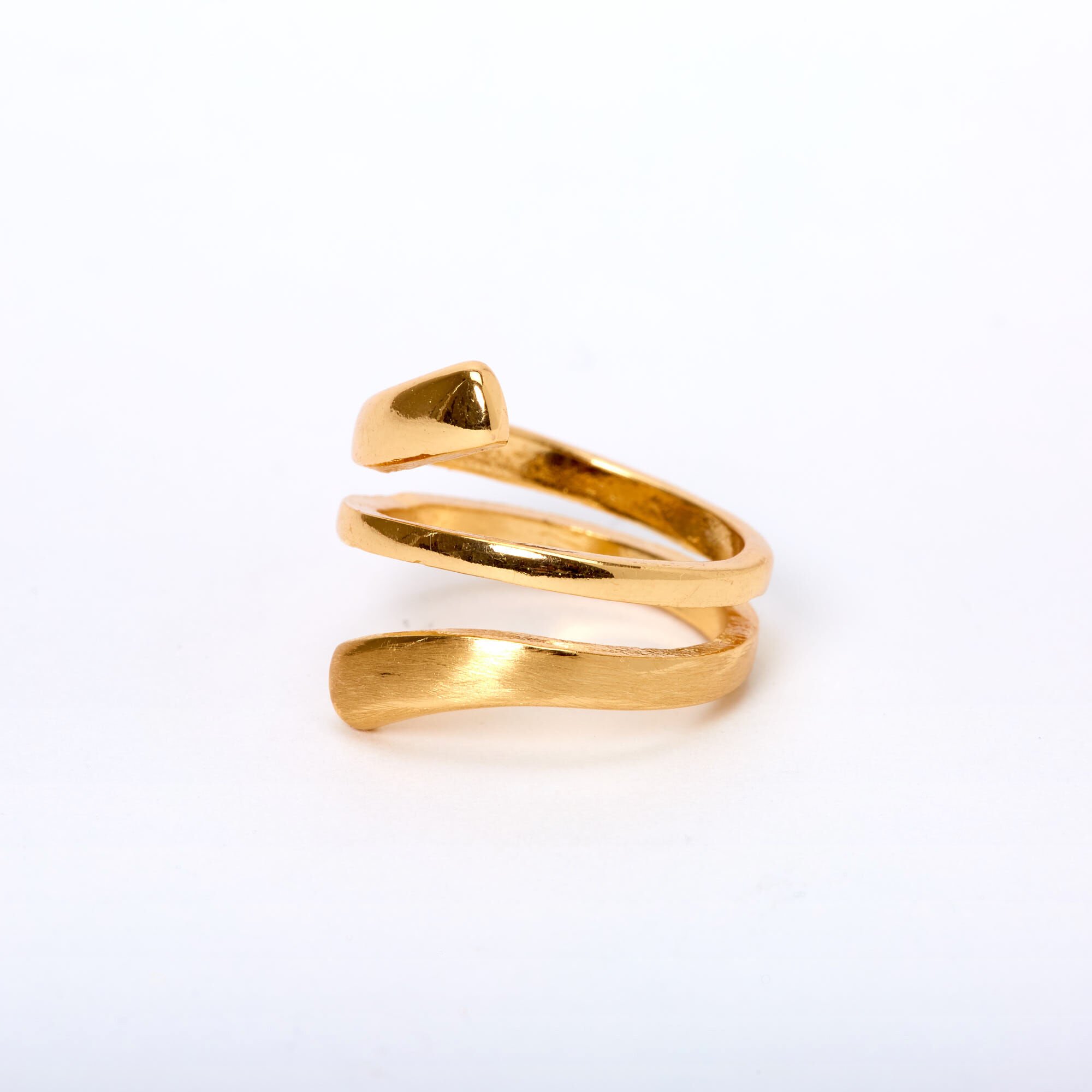 Silver Wrap Around Fox Ring,