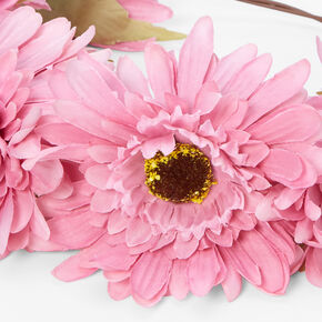 Gerbera Pink Daisy Flower Crown,