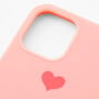 Pink Heart Phone Case - Fits iPhone 12/12 Pro,