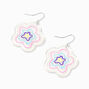 Daisy Outline 1.5&quot; Drop Earrings,