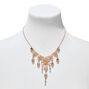 Pirate Skulls Gold Pendant Necklace,