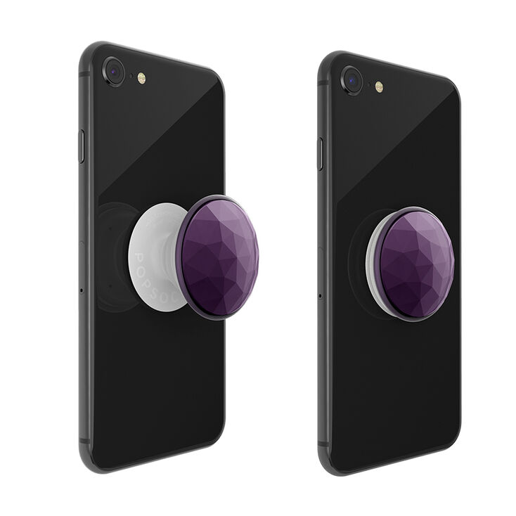 PopSockets Swappable PopGrip - Disco Crystal Orchid,